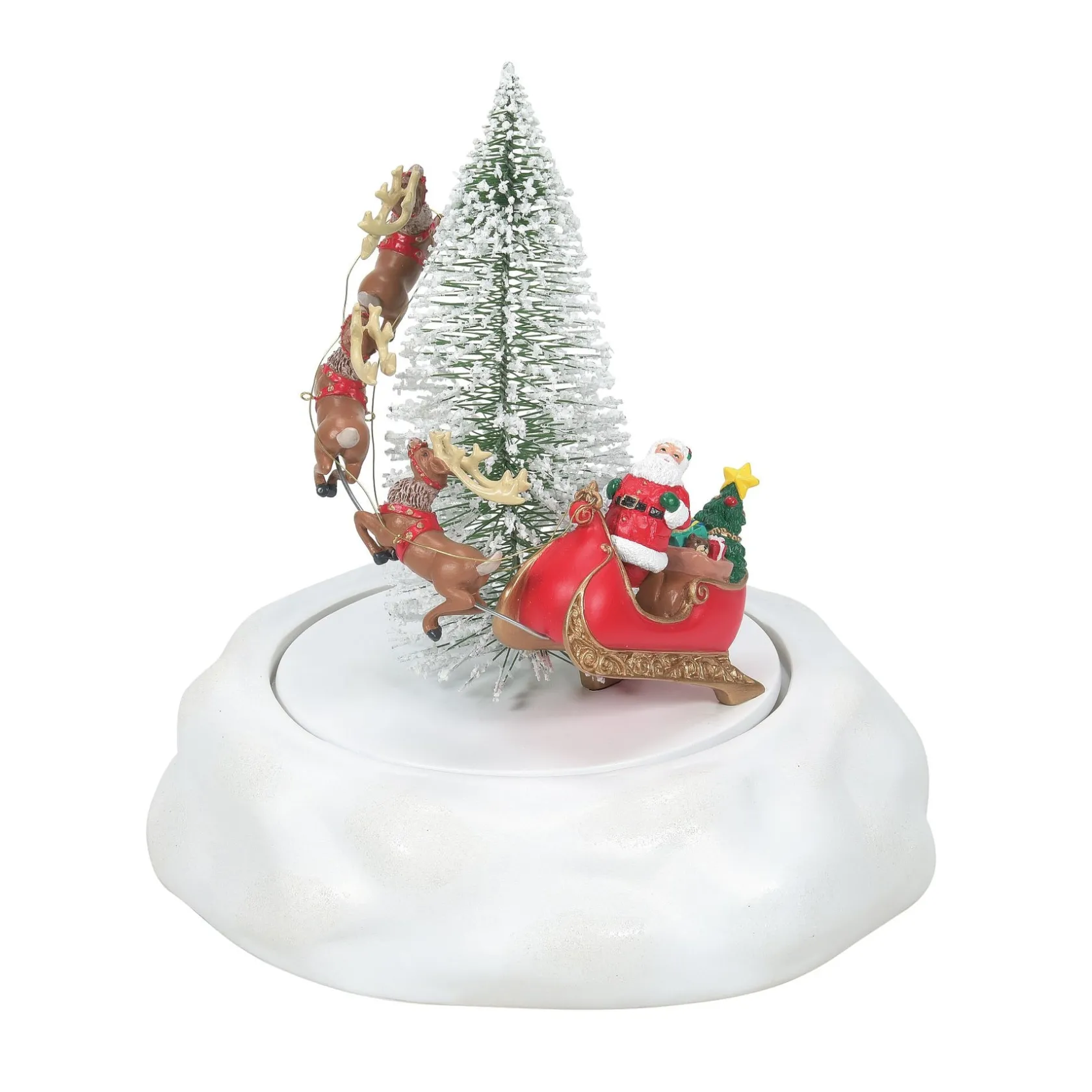 Discount Animated Christmas Eve Sleigh Village Accessories