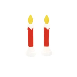 Best Blow Mold Candle s/2 Village Accessories