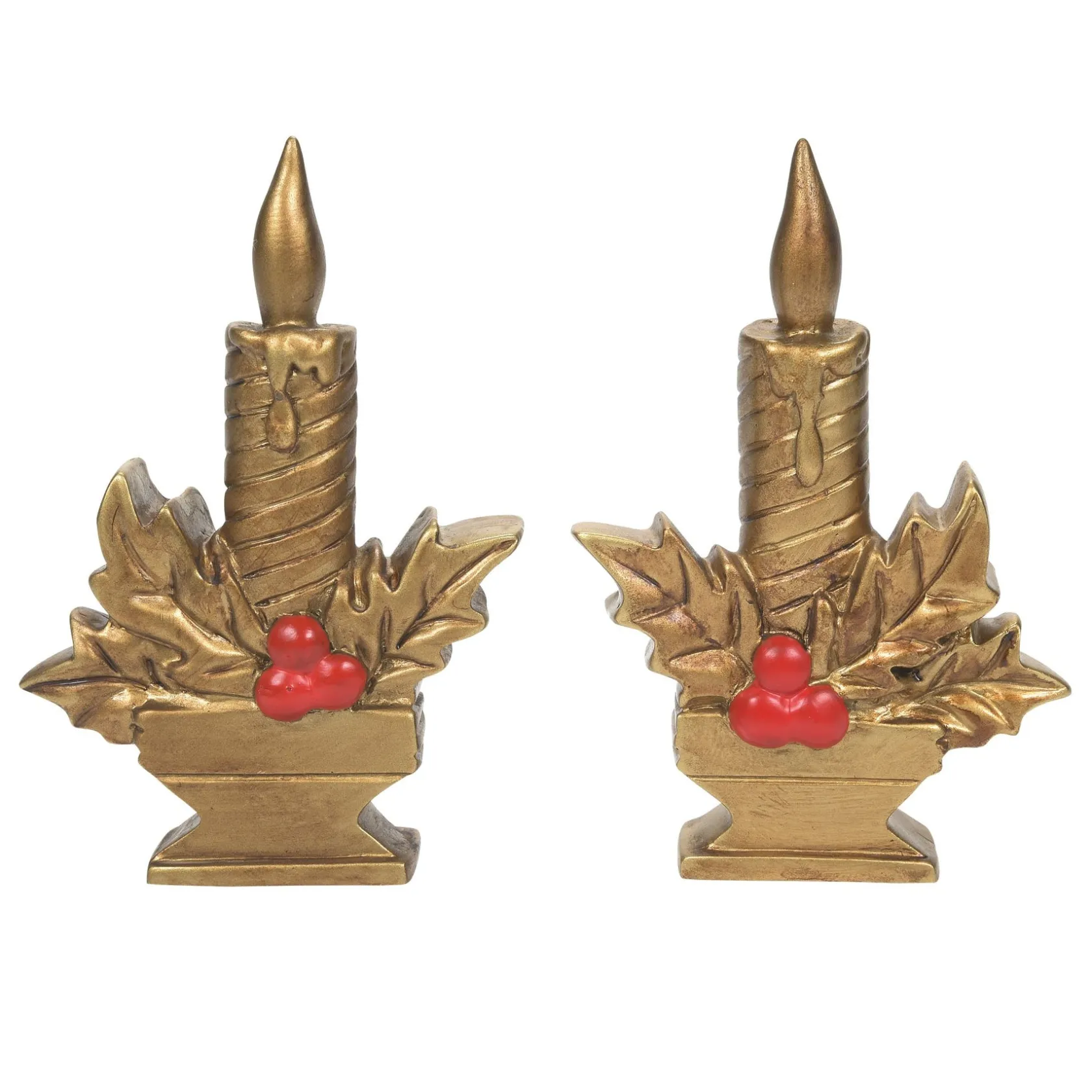 Best Candle Greetings St/2 Village Accessories