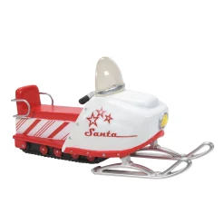 New Candy Cane Snowmobile Village Accessories
