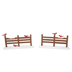 Best Cardinal Christmas Fence Village Accessories