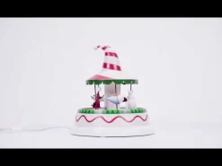 Outlet Christmas Town Carousel The Nightmare Before Christmas® Village