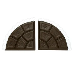 Outlet Cocoa & Cream S/2 Curve Rd Village Accessories