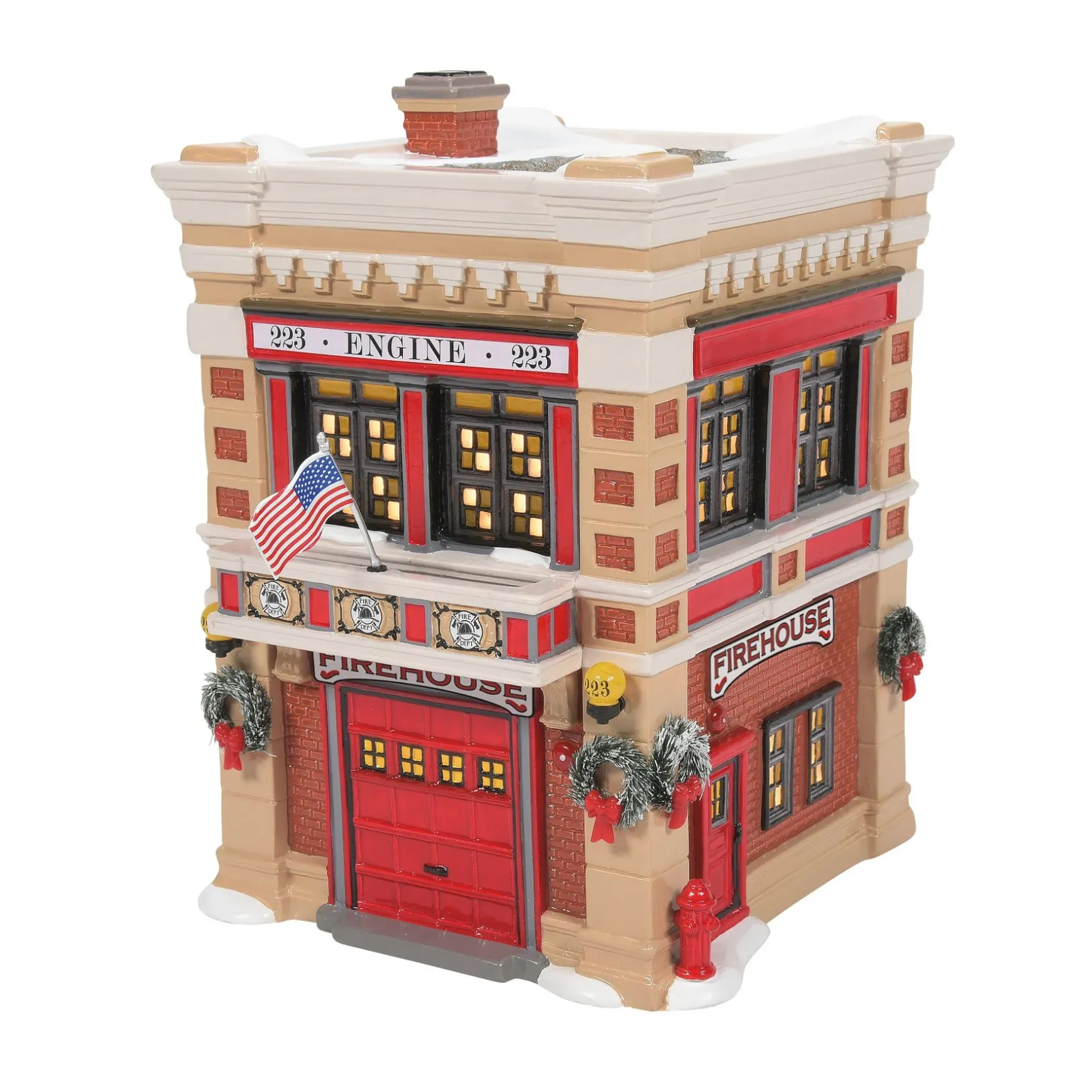 Discount Engine 223 Fire House The Original Snow Village