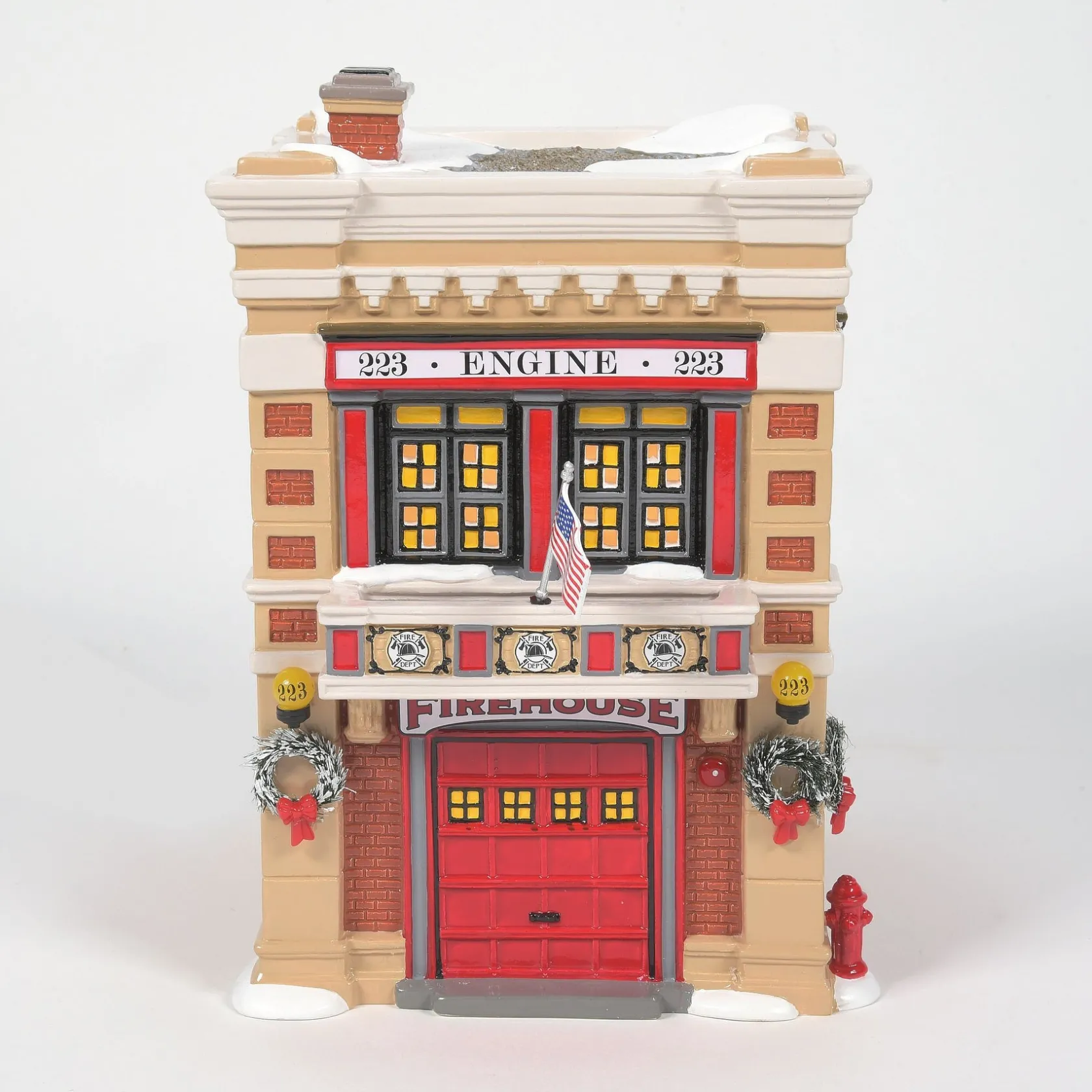 Discount Engine 223 Fire House The Original Snow Village