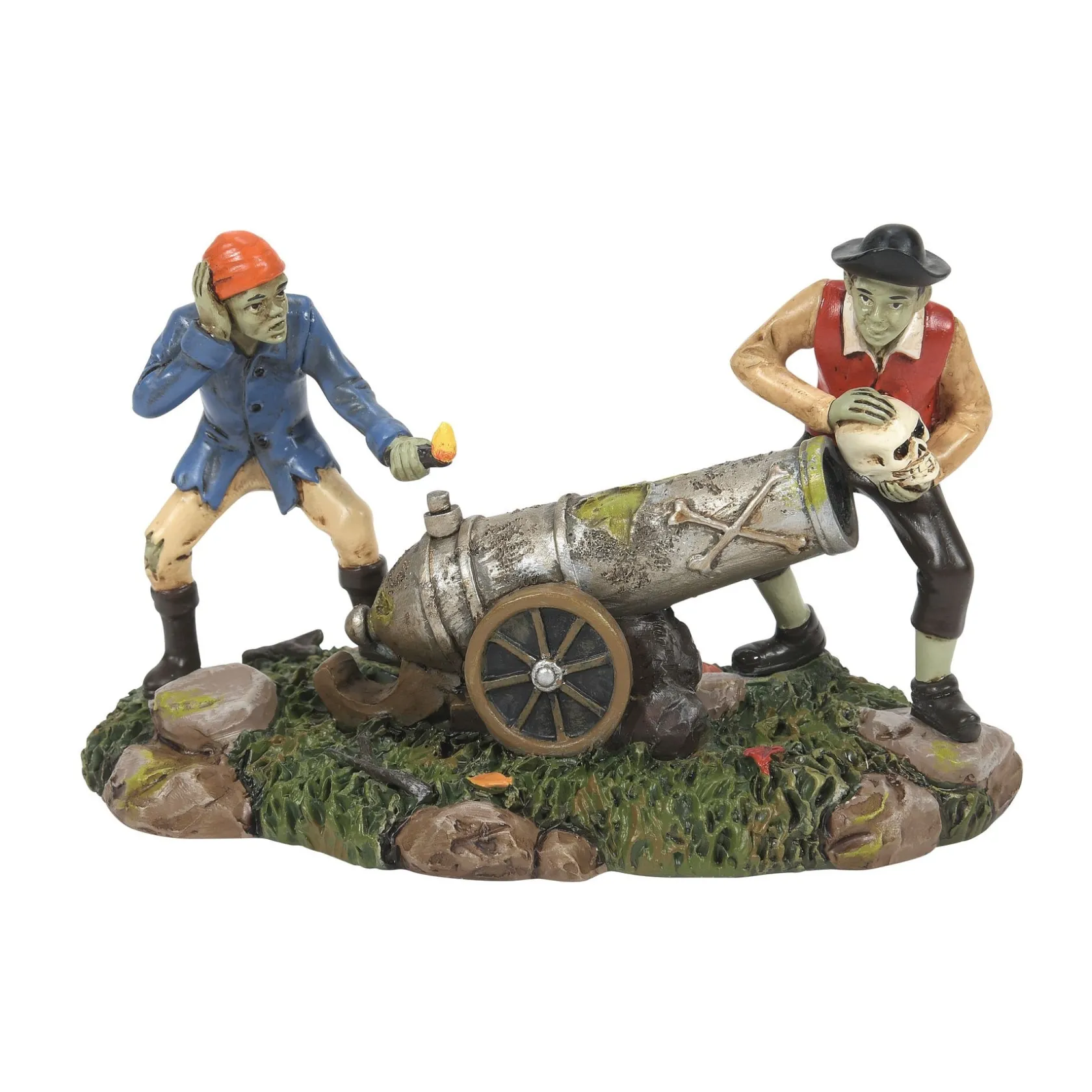 Online Explosive Skullduggery Snow Village Halloween