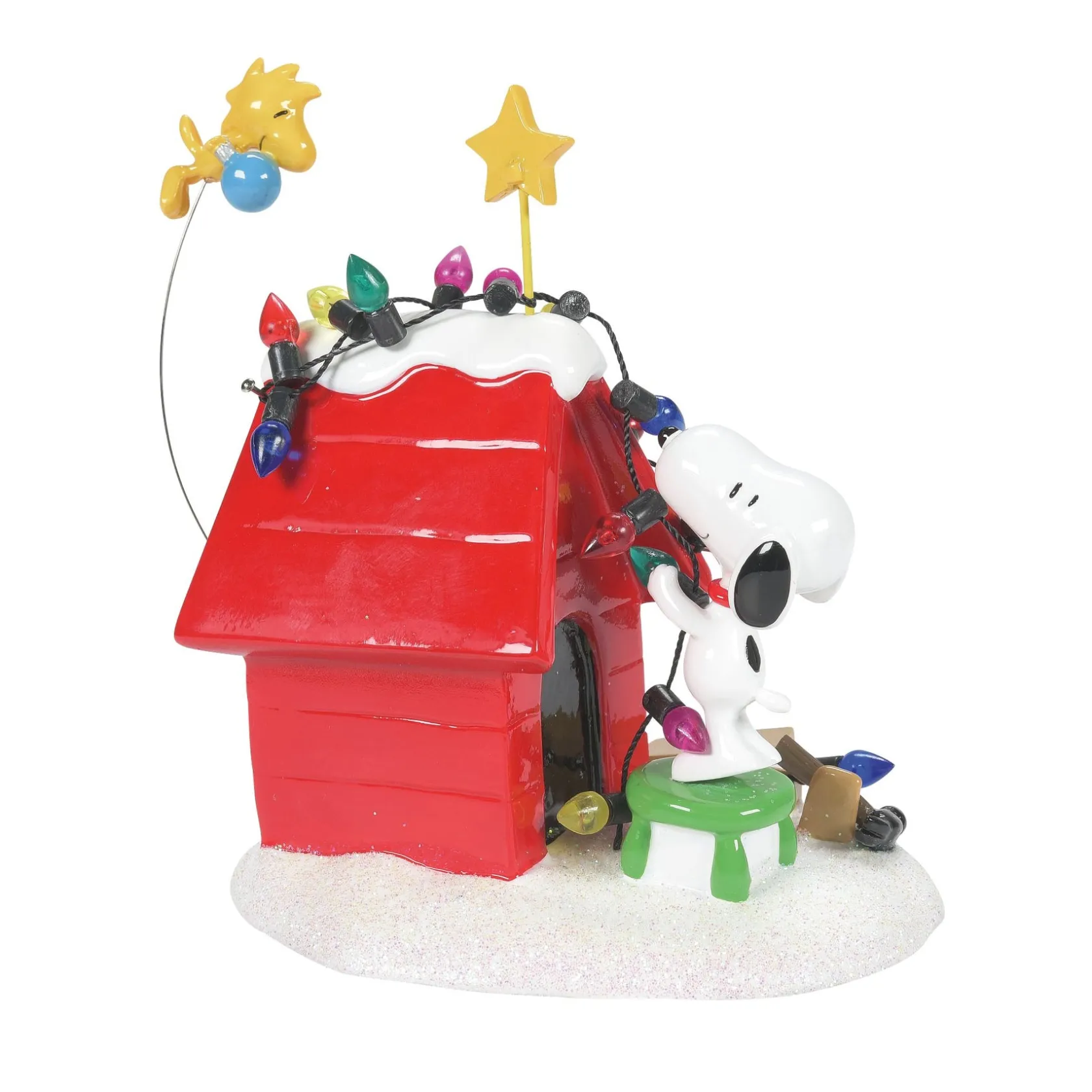 Outlet Getting Ready for Christmas Peanuts® Village