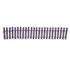 Online Ghoulish Purple Glitter Fence Halloween Village Accessories