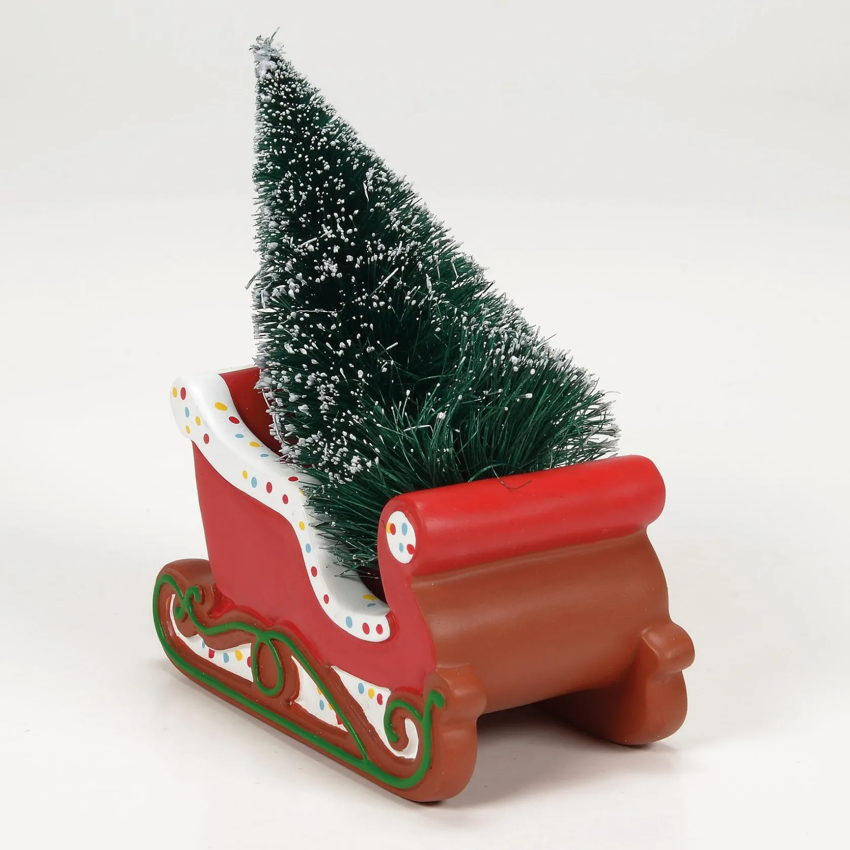 Outlet Gingerbread Christmas Sleigh Village Accessories