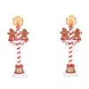 Discount Gingerbread Street Lights Village Accessories