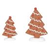 Online Gingerbread Trees Village Accessories