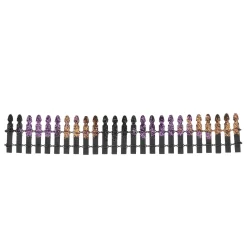 Outlet Halloween Glitter Fence Halloween Village Accessories