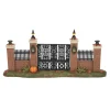 Clearance Haunted Mansion Gate Snow Village Halloween