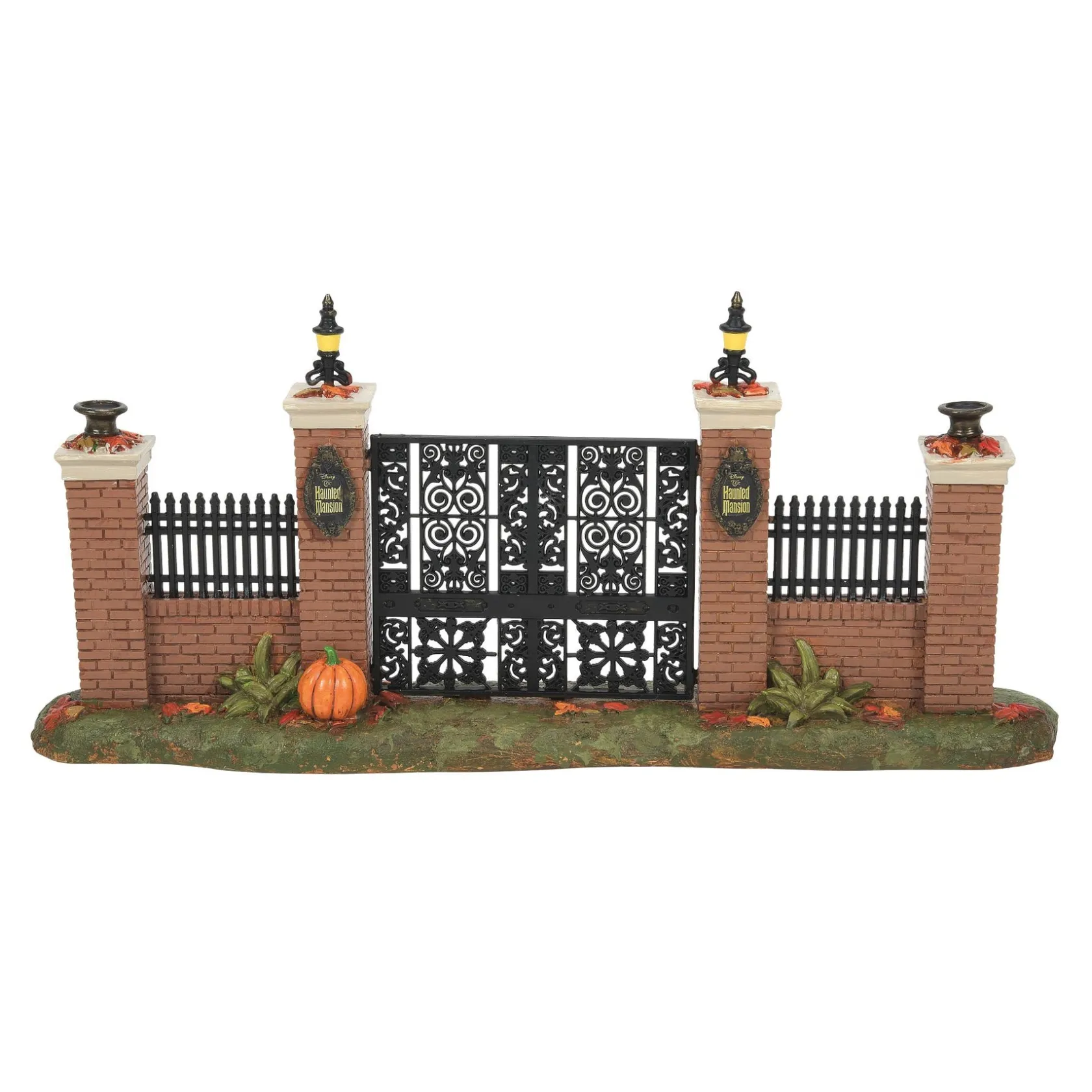 Clearance Haunted Mansion Gate Snow Village Halloween
