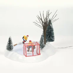 Hockey Practice Animated Village Accessories
