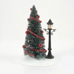 Hot Lit Christmas Vignette Village Accessories