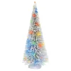 Online LIT Frosted White Sisal Tree Village Accessories
