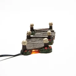 Online LIT Haunted Boardwalk Halloween Village Accessories