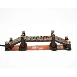 Hot LIT Haunted Boardwalk Bridge Halloween Village Accessories