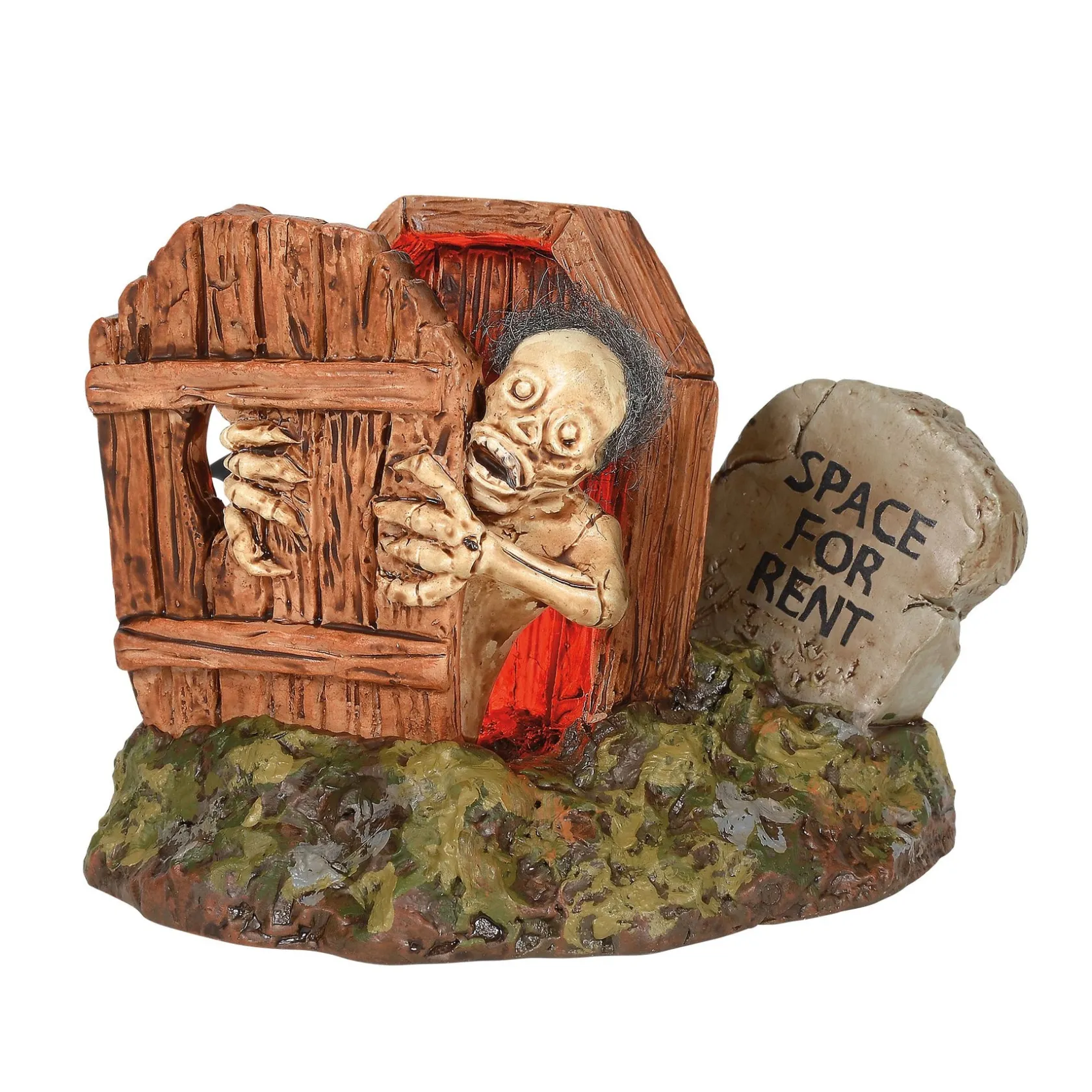 Best Lit Haunted Exit Halloween Village Accessories