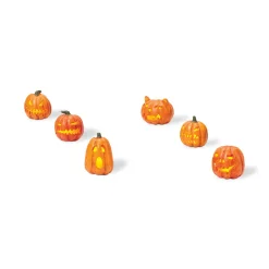 Online Lit Jack-O-Lanterns Halloween Village Accessories