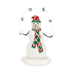Clearance Lucky The Snowman 2024 Village Accessories