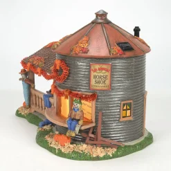New Make & Take Scarecrow Shack Snow Village Halloween