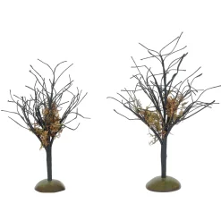 Best Midnight Moss Trees Halloween Village Accessories