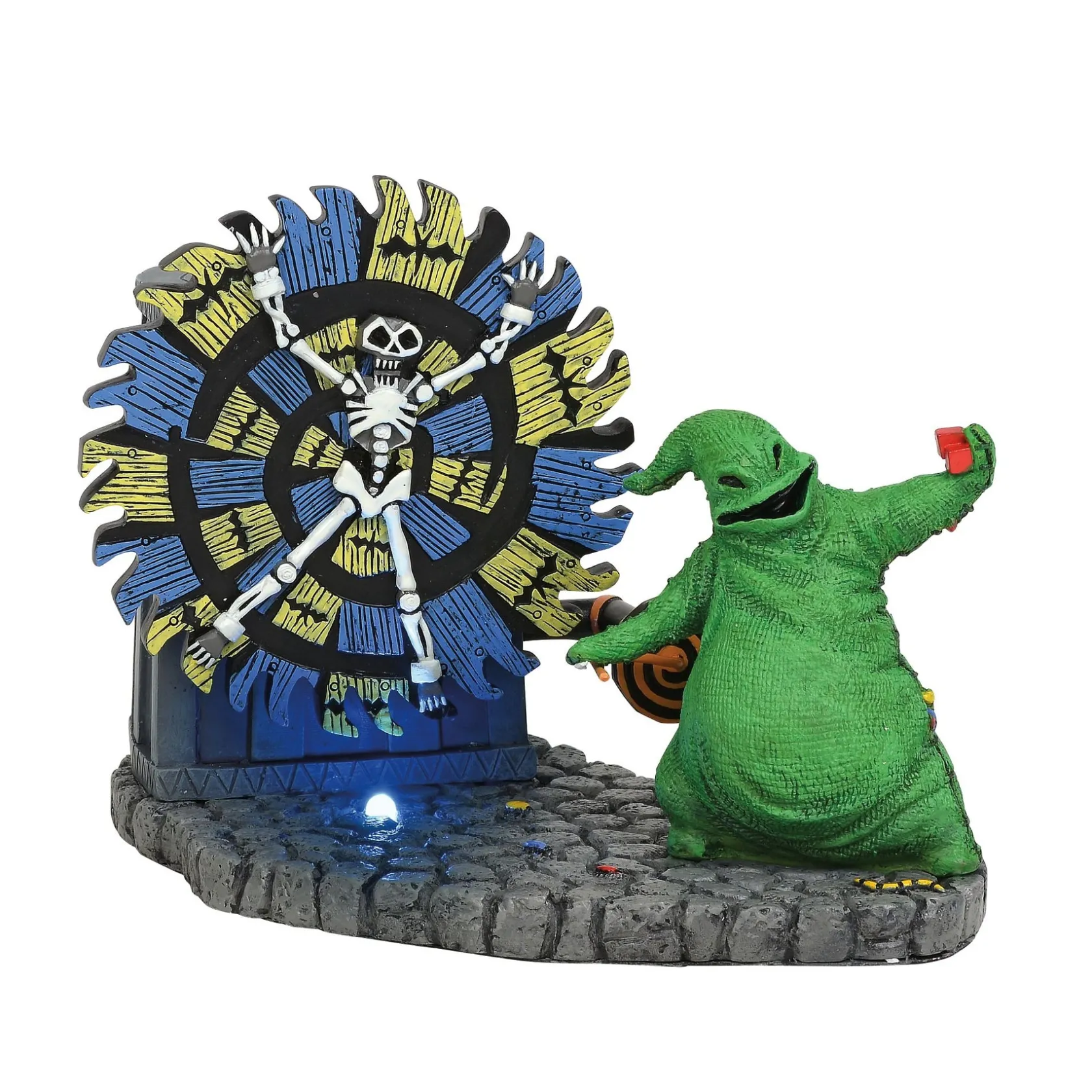 Hot Oogie Boogie Gives a Spin The Nightmare Before Christmas® Village