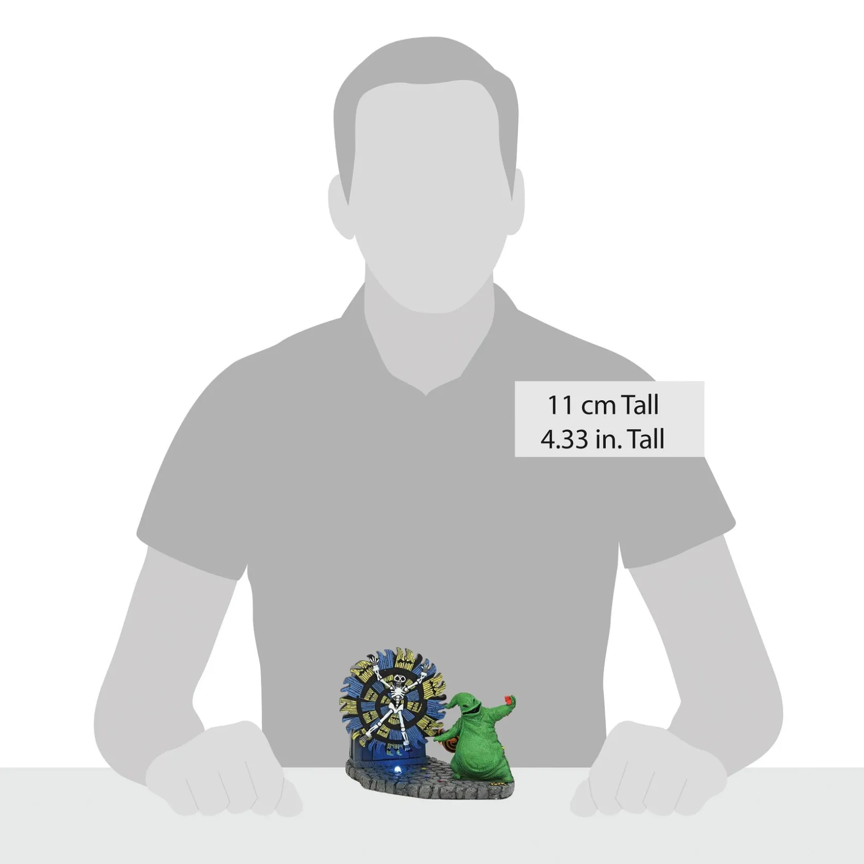 Hot Oogie Boogie Gives a Spin The Nightmare Before Christmas® Village