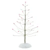 Hot Red & White Twinkle Brite Tree Village Accessories