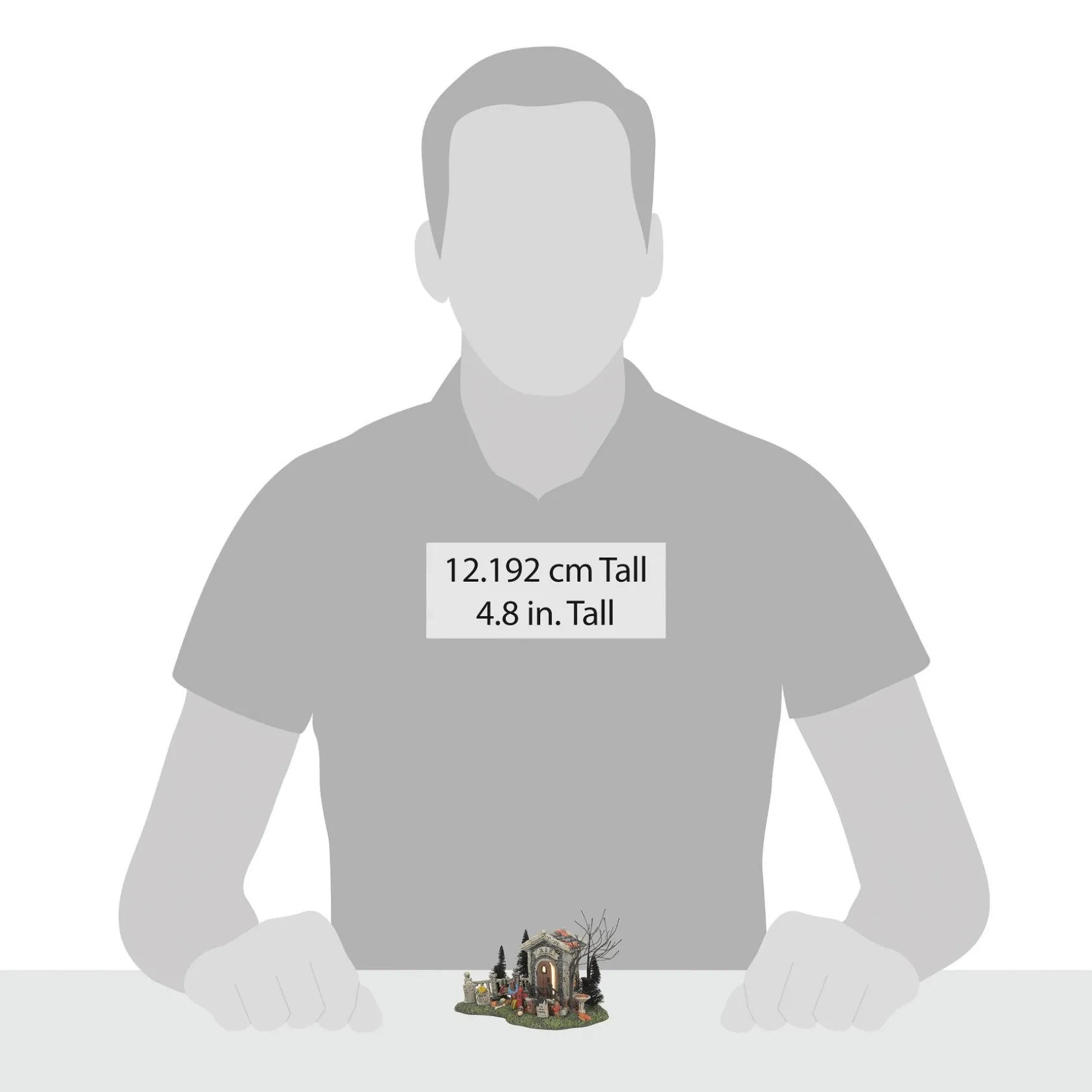 Clearance R.I.P. Cemetery Snow Village Halloween