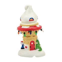 Outlet Santa's DQ Cone House North Pole Series
