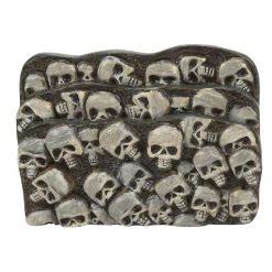 Outlet Scary Skeletons Steps Halloween Village Accessories