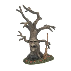 Scary Witch Tree Halloween Village Accessories