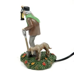 Sale Silas Crump & His Dog, Bones Snow Village Halloween