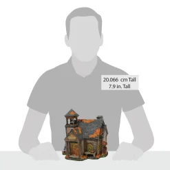 Sale Sleepy Hollow School House Snow Village Halloween