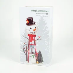 Online Snowman Watertower Village Accessories
