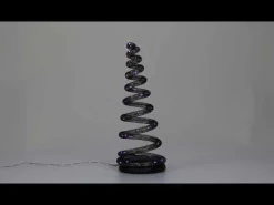 Best Spiralight LED Tree Purple Halloween Village Accessories