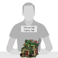 New The Kraken House Snow Village Halloween