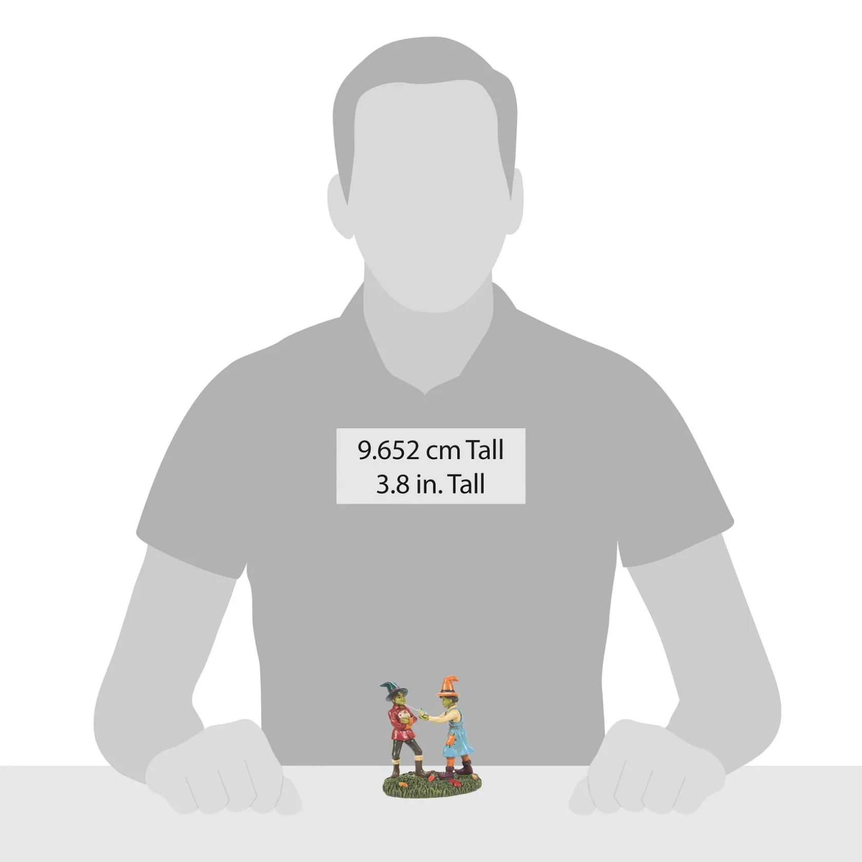 Outlet The Squirting Frog Trick Snow Village Halloween