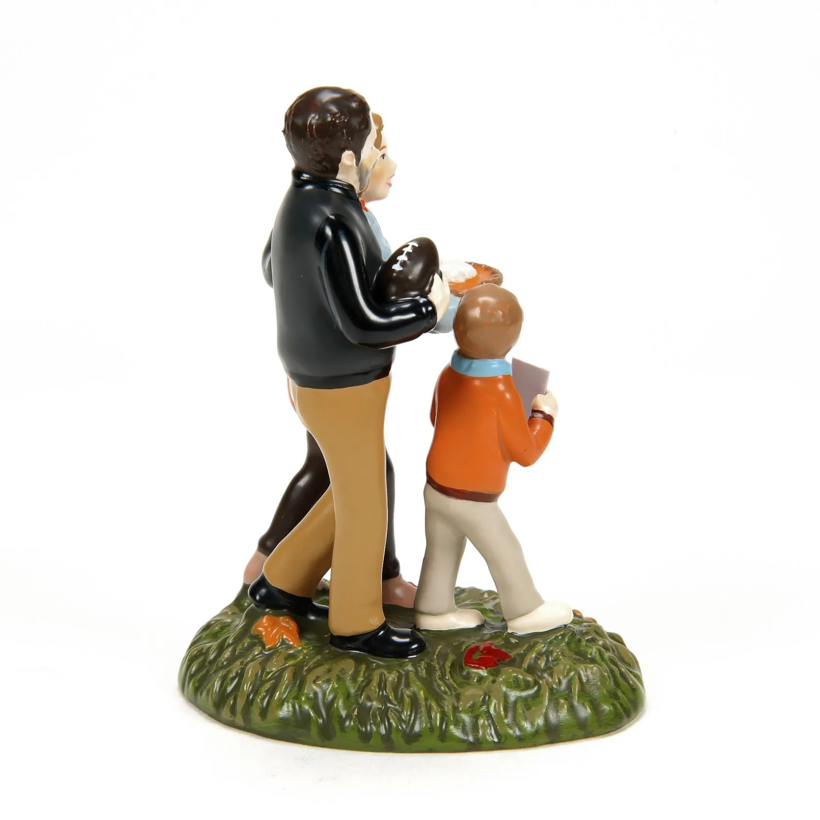 Sale Touchdowns, Turkey & Pie Snow Village Halloween