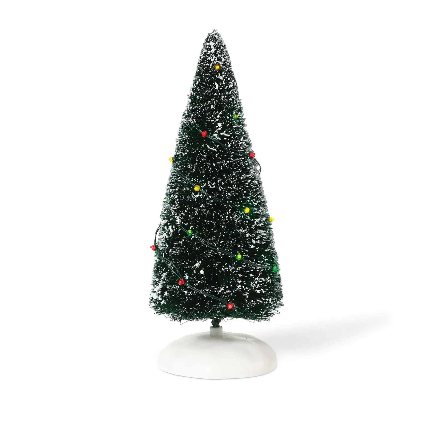 Clearance Twinkle Brite Frosted Topiary Village Accessories