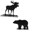 Outlet Wild Animal Silhouette St/2 Village Accessories