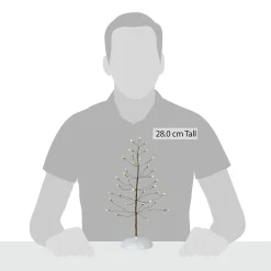 Discount Winter Brite Tree White Village Accessories