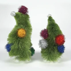 Outlet Wonky Trees, Set of 2 Grinch™ Village