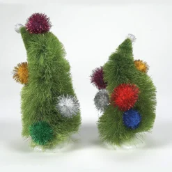 Outlet Wonky Trees, Set of 2 Grinch™ Village
